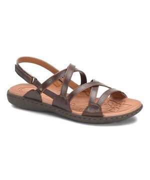 B.O.C. Dark Brown Altheda Sandals